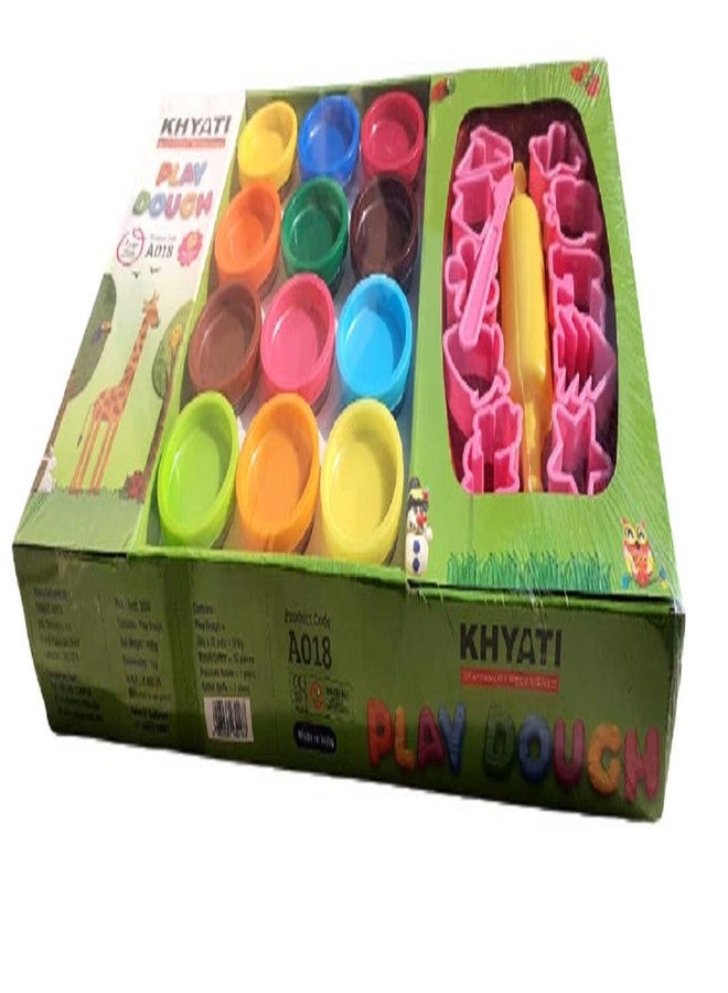 KHYATI Play Dough Set of 12 Colours, Multicolor - Image 2